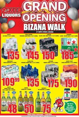 Boxer - Bizana Walk Liquor Grand Opening