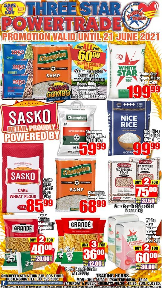 Three Star Cash and Carry specials - 06.16.2021 - 06.21.2021. 