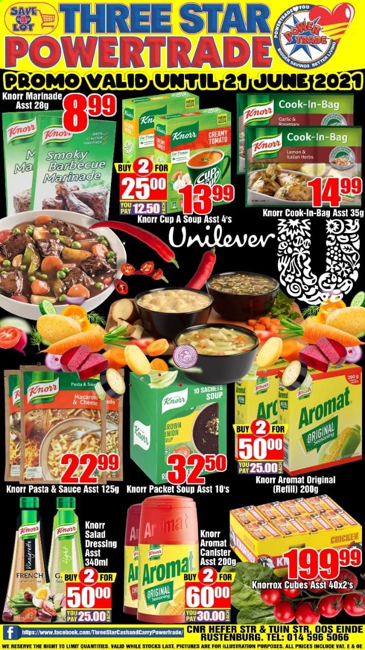 Three Star Cash and Carry specials - 06.19.2021 - 06.21.2021. 