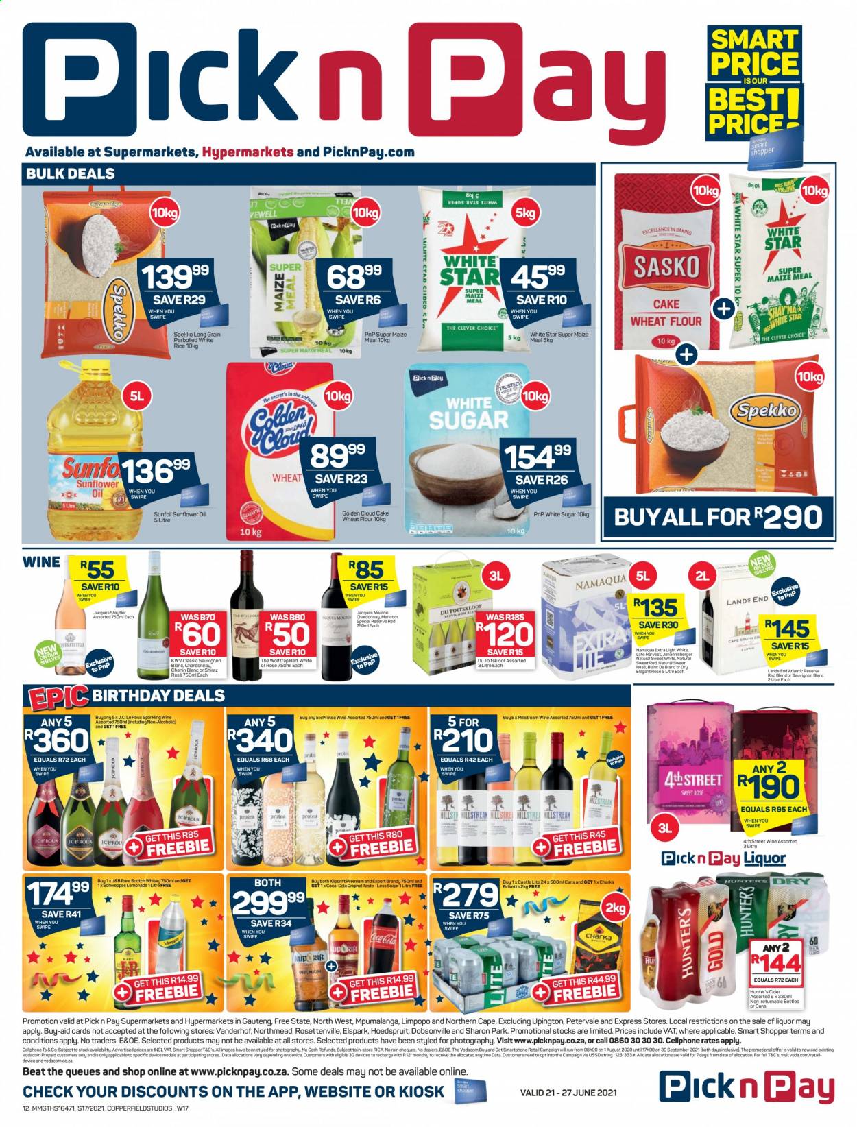 Pick n Pay specials - 06.21.2021 - 06.27.2021. 