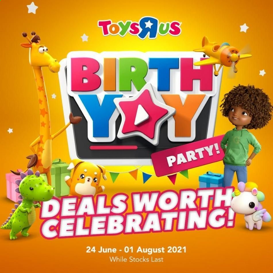 Toys R Us specials - 06.24.2021 - 08.01.2021. 