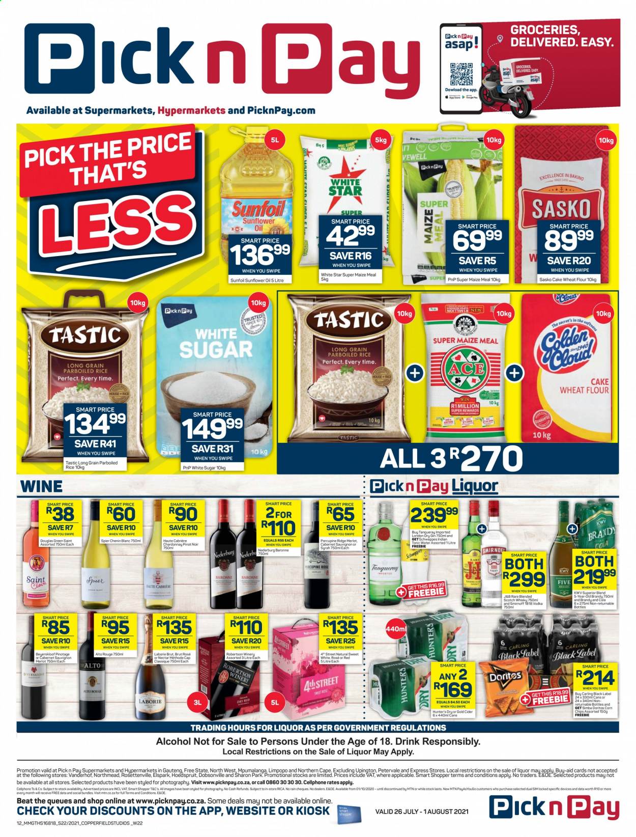 Pick n Pay specials - 07.26.2021 - 08.01.2021. 