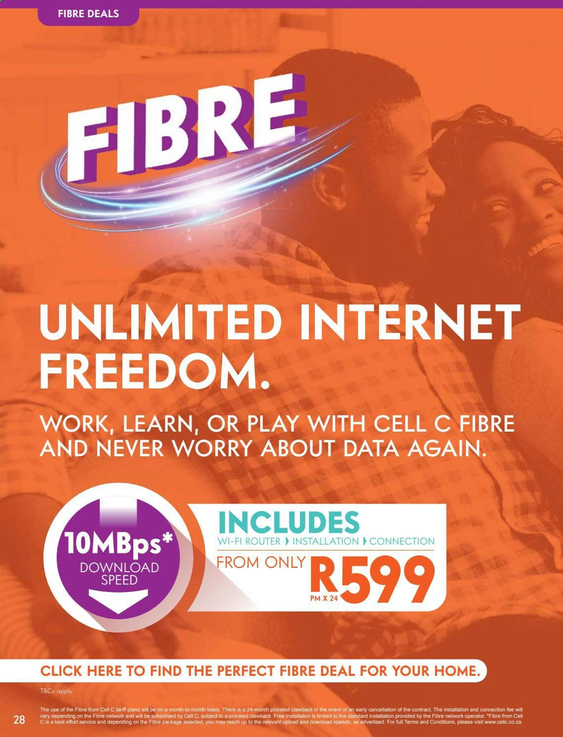 Cell C specials - 09.01.2021 - 10.17.2021. 