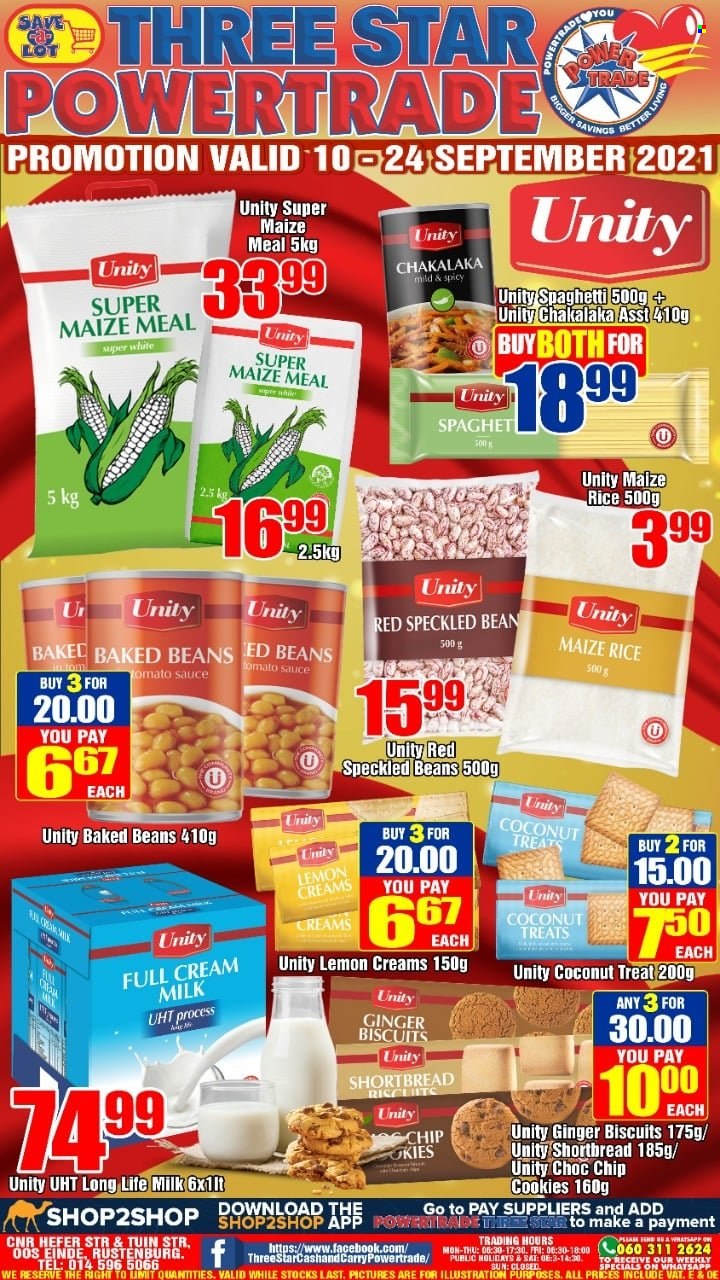 Three Star Cash and Carry specials - 09.10.2021 - 09.24.2021. 