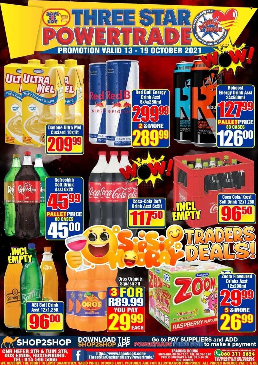Three Star Cash and Carry specials - 10.13.2021 - 10.19.2021. 