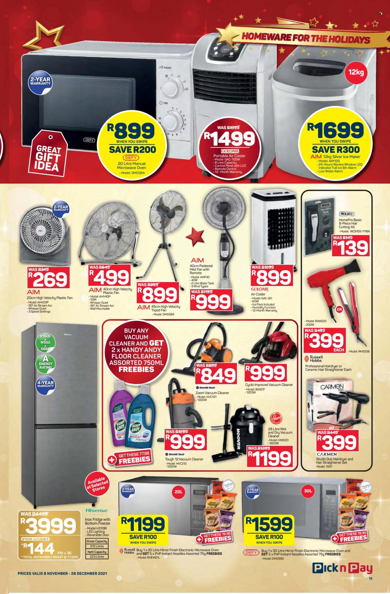 Pick n Pay specials - 11.08.2021 - 12.26.2021. 