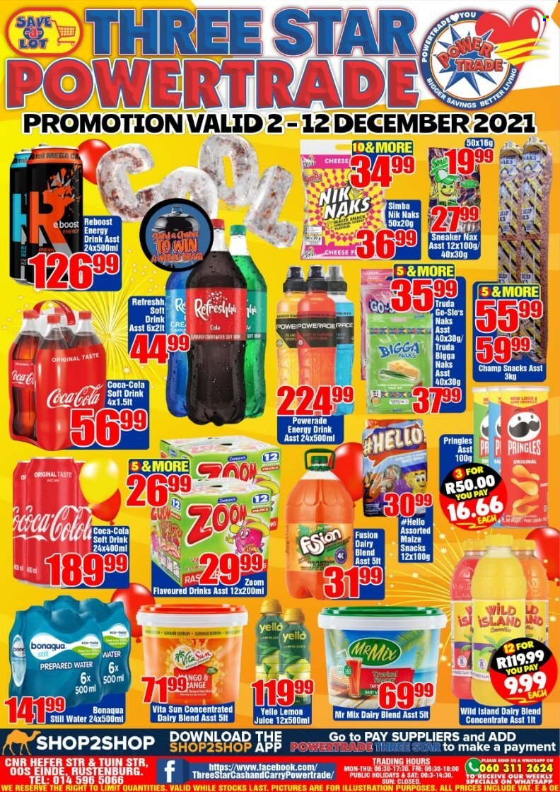 Three Star Cash and Carry specials - 12.02.2021 - 12.12.2021. 
