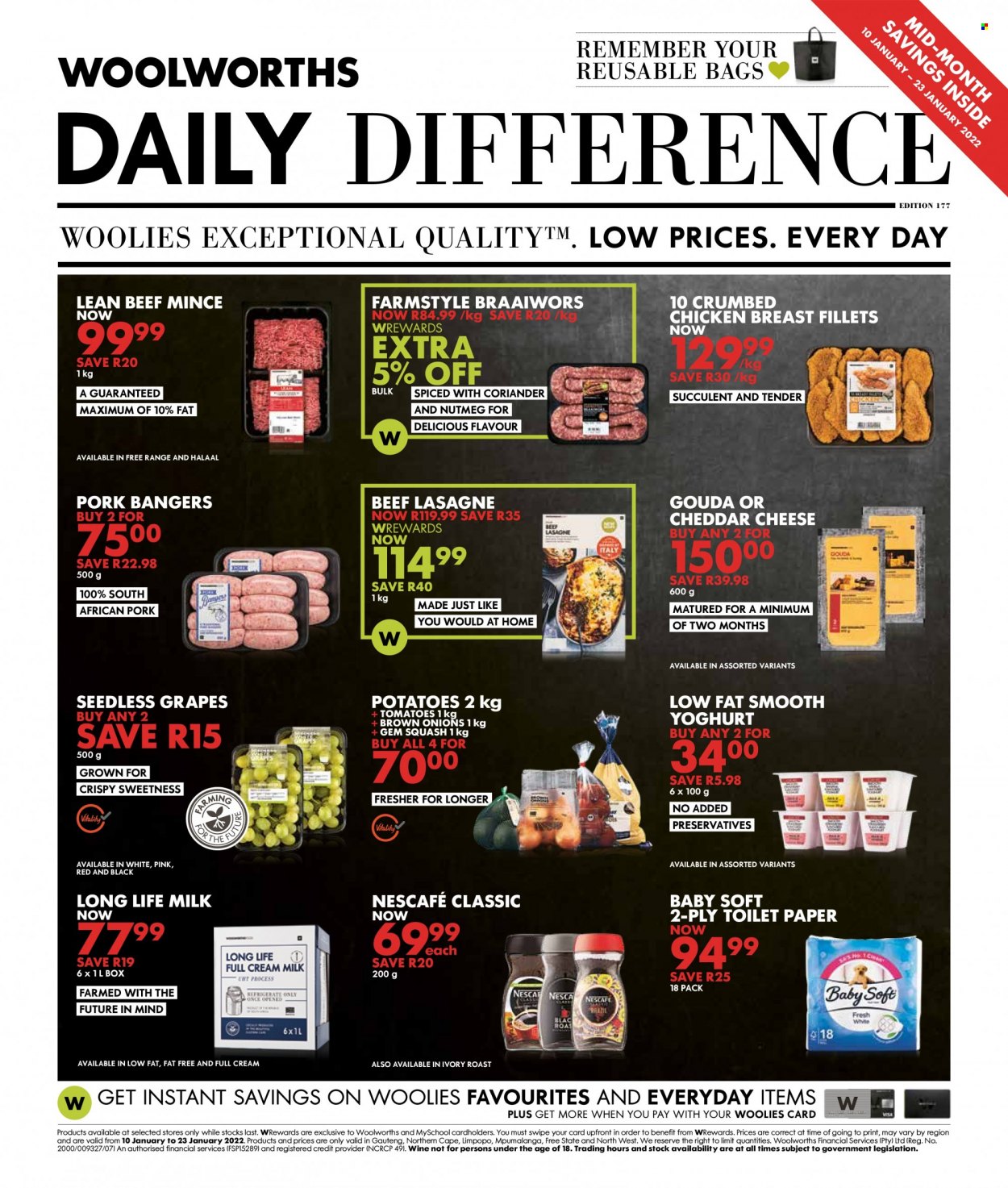 Woolworths specials - 01.10.2022 - 01.23.2022. 