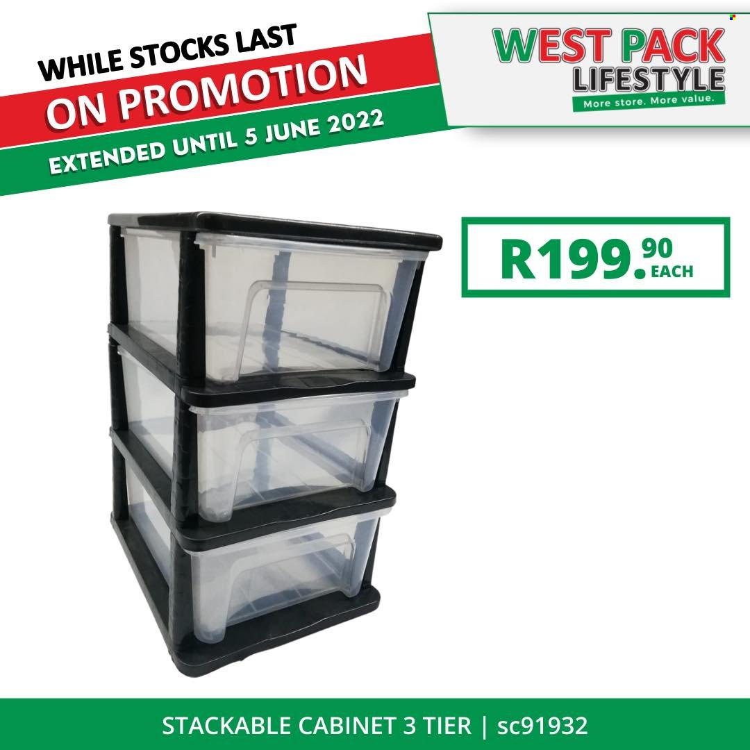 West Pack Lifestyle specials - 05.16.2022 - 06.05.2022. 