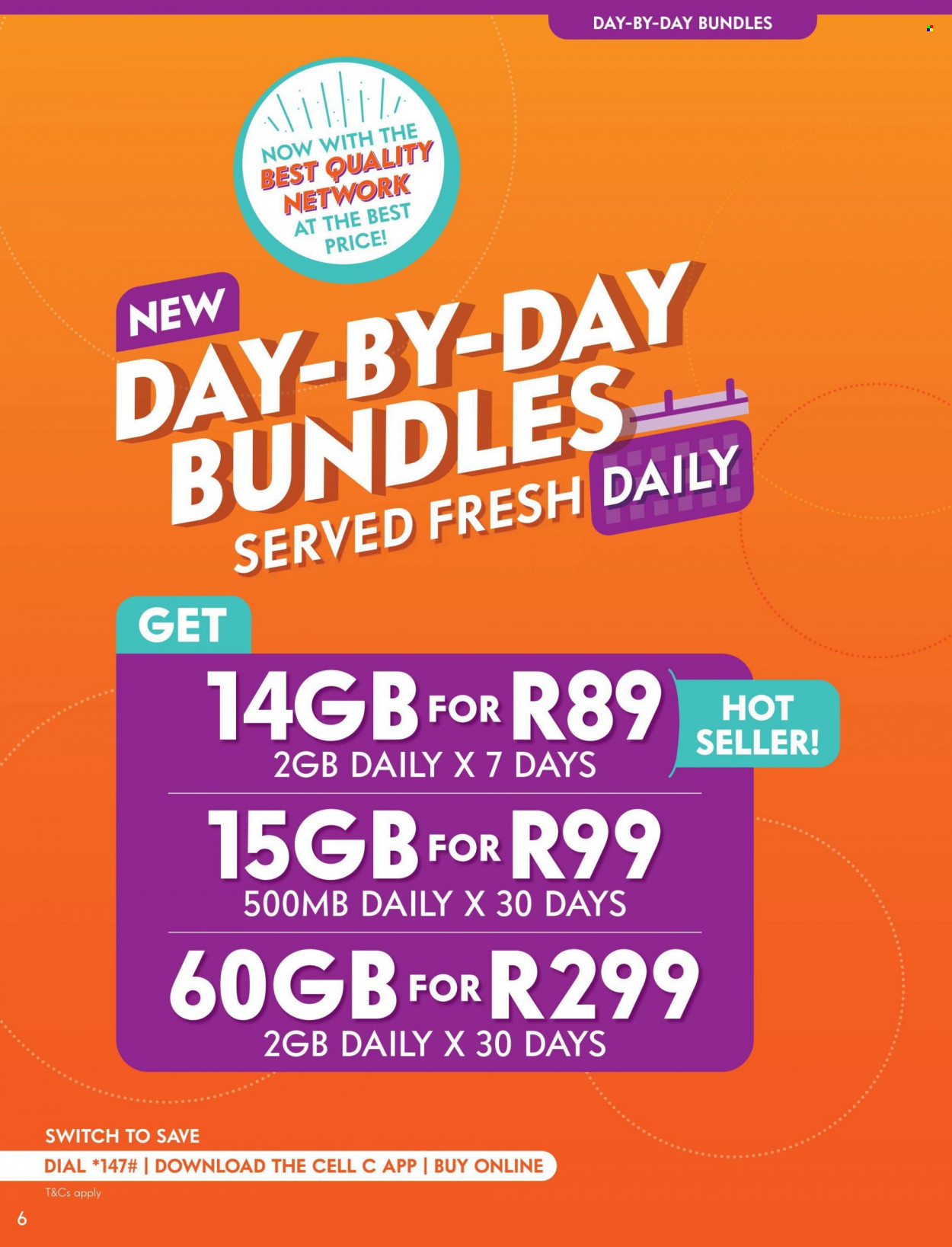 Cell C specials - 05.18.2022 - 07.04.2022. 