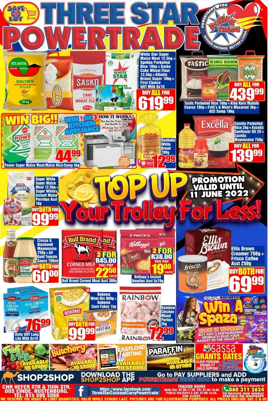 Three Star Cash and Carry specials - 05.24.2022 - 06.11.2022. 