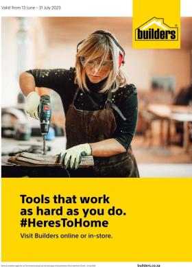 Builders - Tools That Work As Hard As You Do