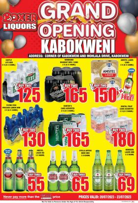 Boxer - Kabokweni Liquor Grand Opening