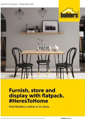 Builders - Furnish, Store And Display With Flatpack