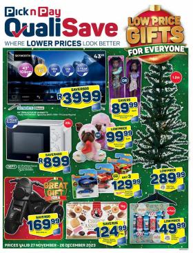 Pick n Pay QualiSave - Christmas Gifting