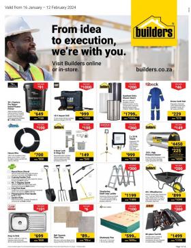 Builders - From Idea To Execution, We're With You