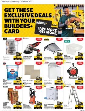 Builders - Save More, Get More