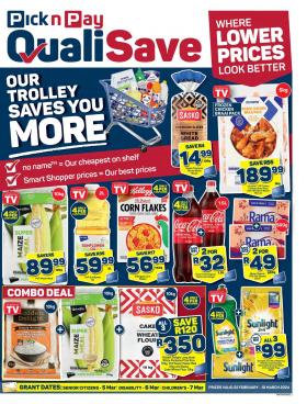 Pick n Pay QualiSave - QualiSave Specials