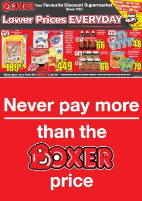Boxer - NW Weekly Specials