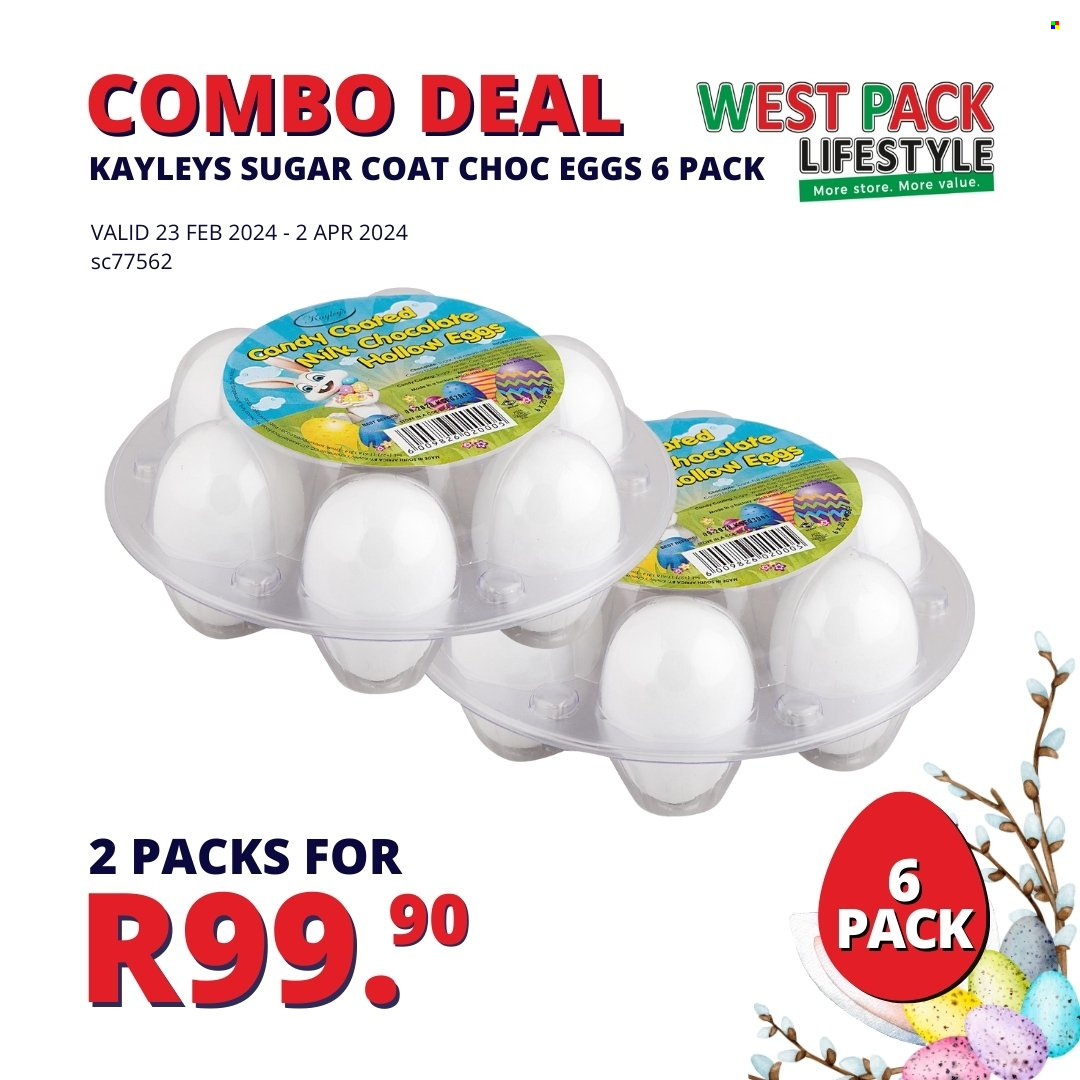 West Pack Lifestyle specials - 02.23.2024 - 04.02.2024. 