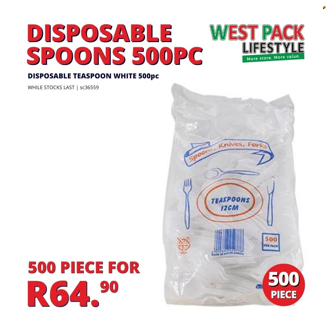 West Pack Lifestyle specials. 