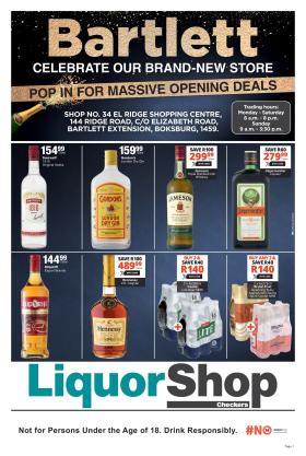 Checkers - LiquorShop Bartlett Store Opening
