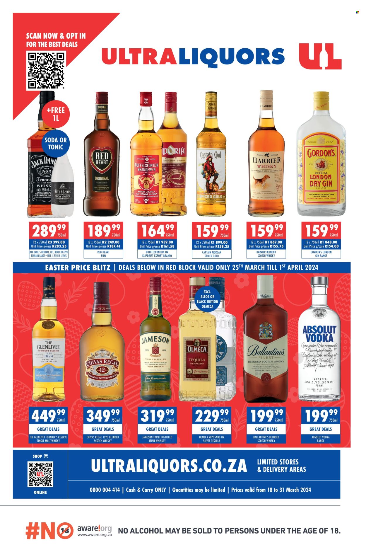 Ultra Liquors specials - 03.18.2024 - 03.31.2024. 