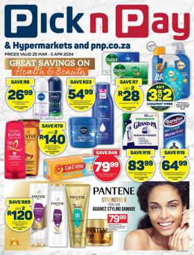 Pick n Pay - Health & Beauty Specials