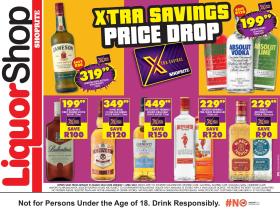 Shoprite - LiquorShop Xtra Savings Price Drop