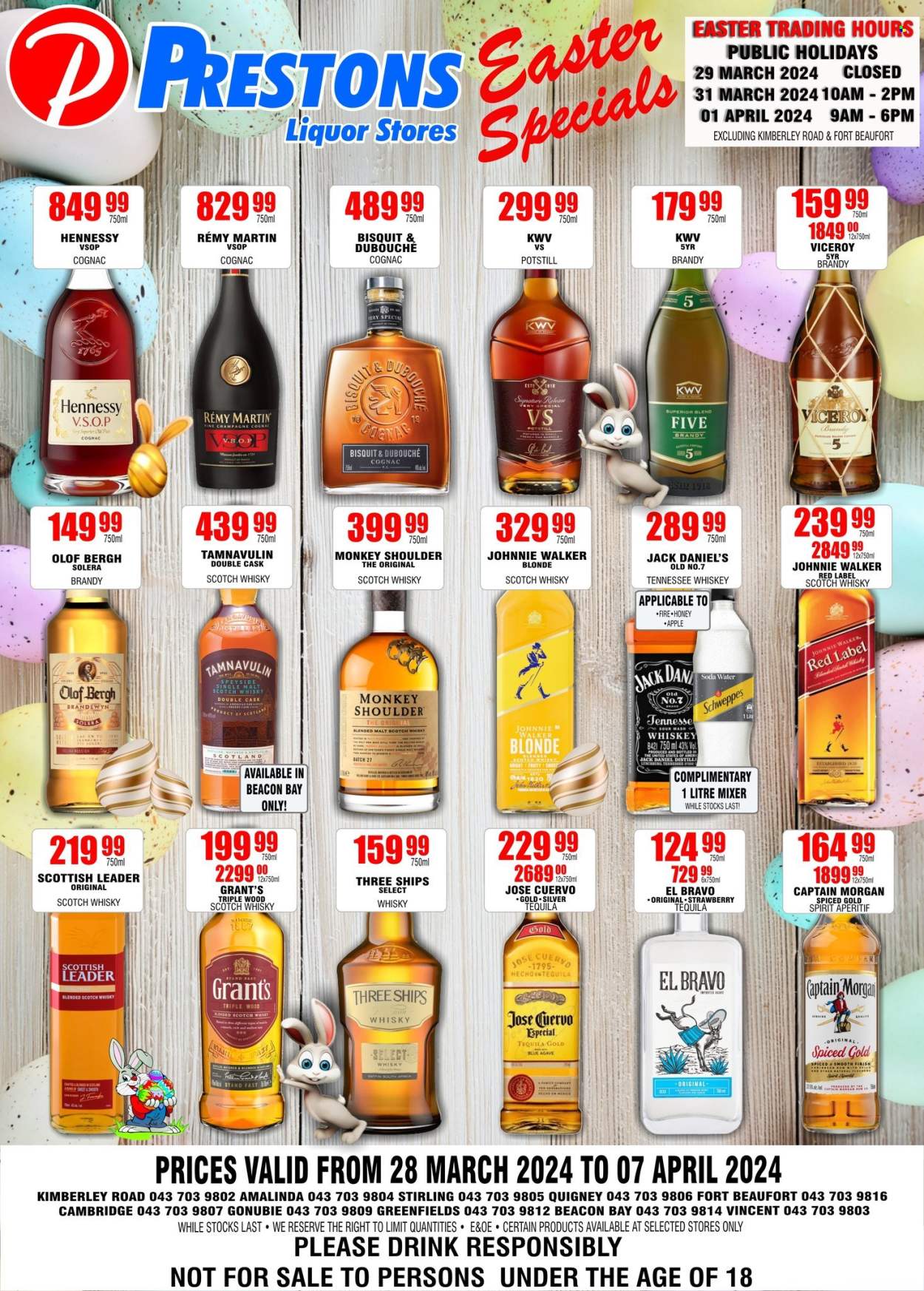 Prestons Liquor Stores specials - 03.28.2024 - 04.07.2024. 