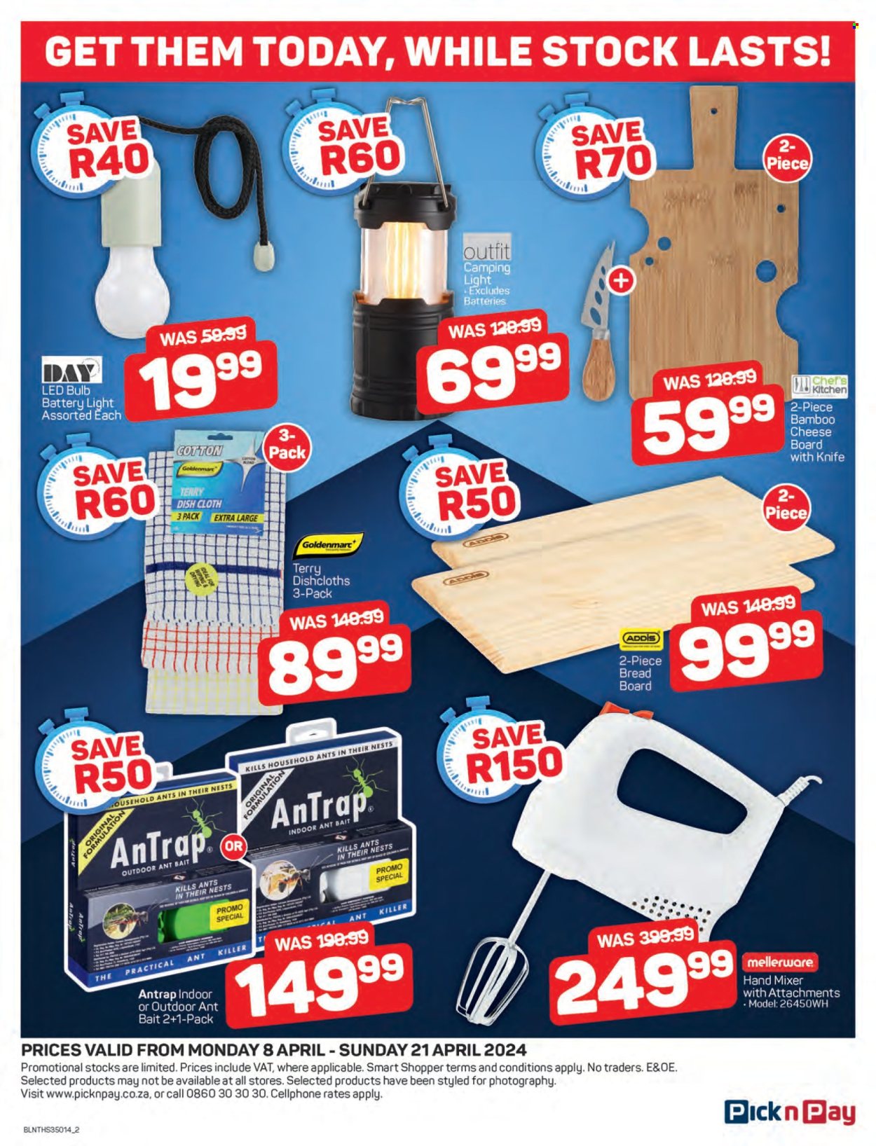 Pick n Pay specials - 04.08.2024 - 04.21.2024. 