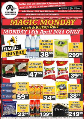 Advance Cash & Carry - Magic Monday