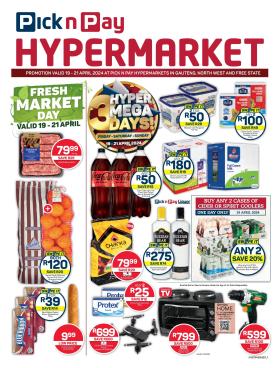 Pick n Pay Hypermarket - Hyper Mega 3 Day Specials