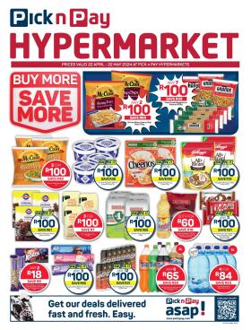 Pick n Pay Hypermarket - Hyper Buy More Save More Specials