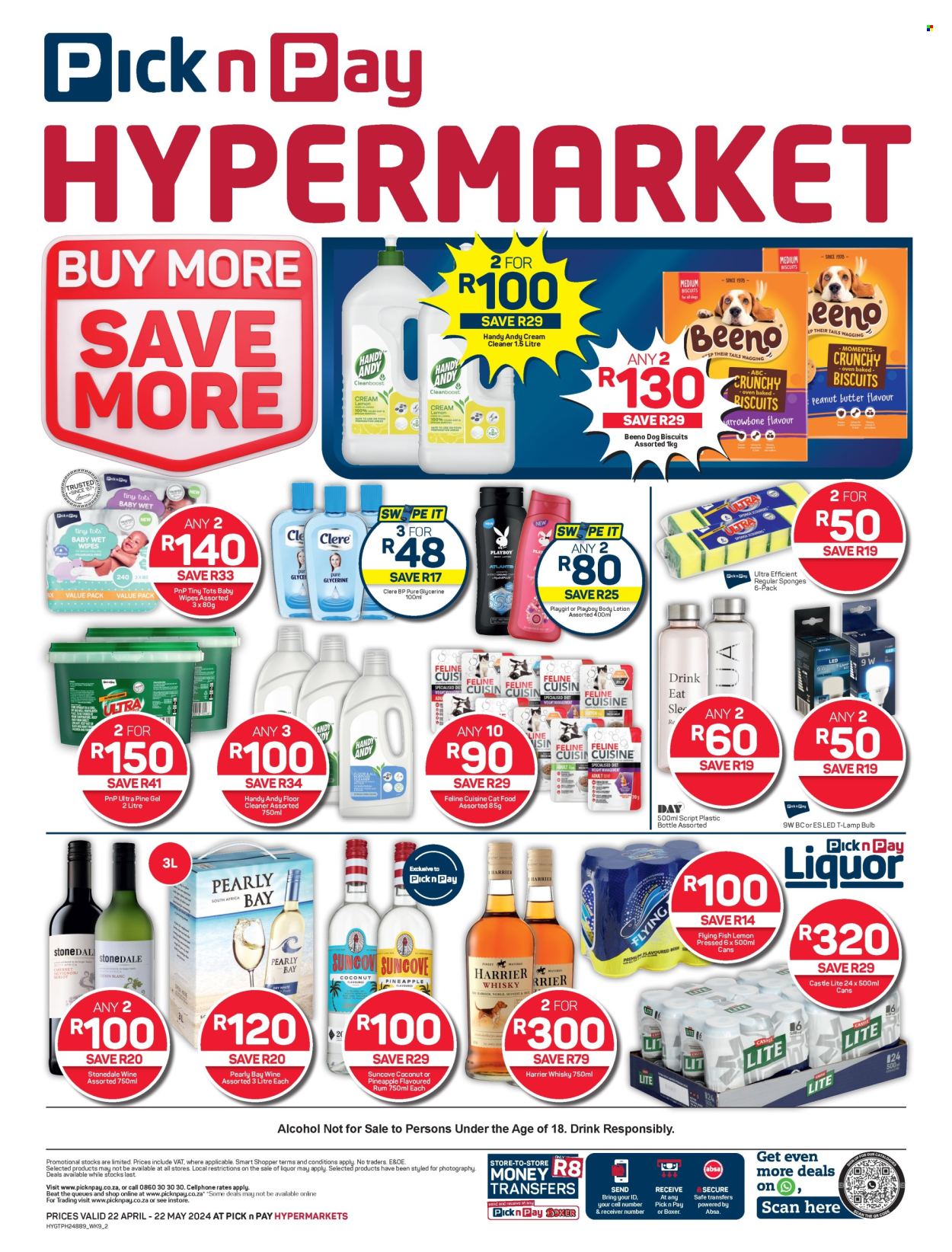 Pick n Pay Hypermarket specials - 04.22.2024 - 05.22.2024. 