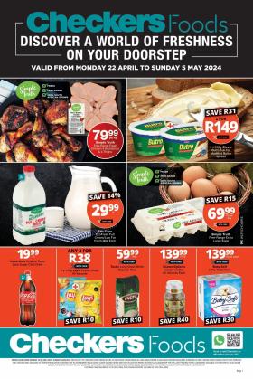 Checkers - Checkers Foods April Month End Promotion WC      