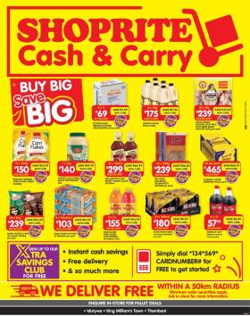Shoprite - Cash & Carry Month End Deals Idutywa, King William's Town & Thembani