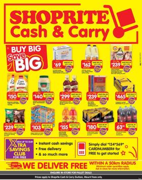 Shoprite - Cash & Carry Month End Deals Durban & Mount Frere