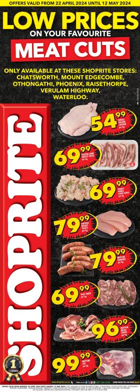Shoprite - Meat Low Prices Exclusive KwaZulu Natal