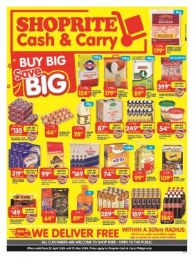 Shoprite - Cash & Carry Month End Deals Philippi