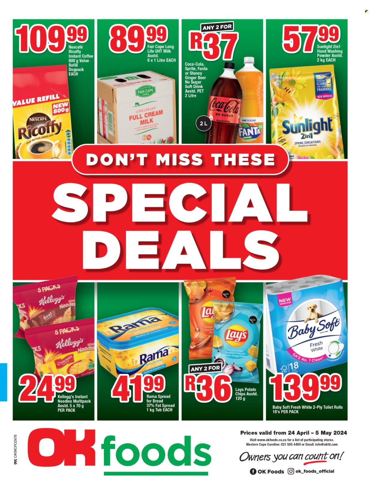 OK Foods specials - 04.24.2024 - 05.05.2024. 