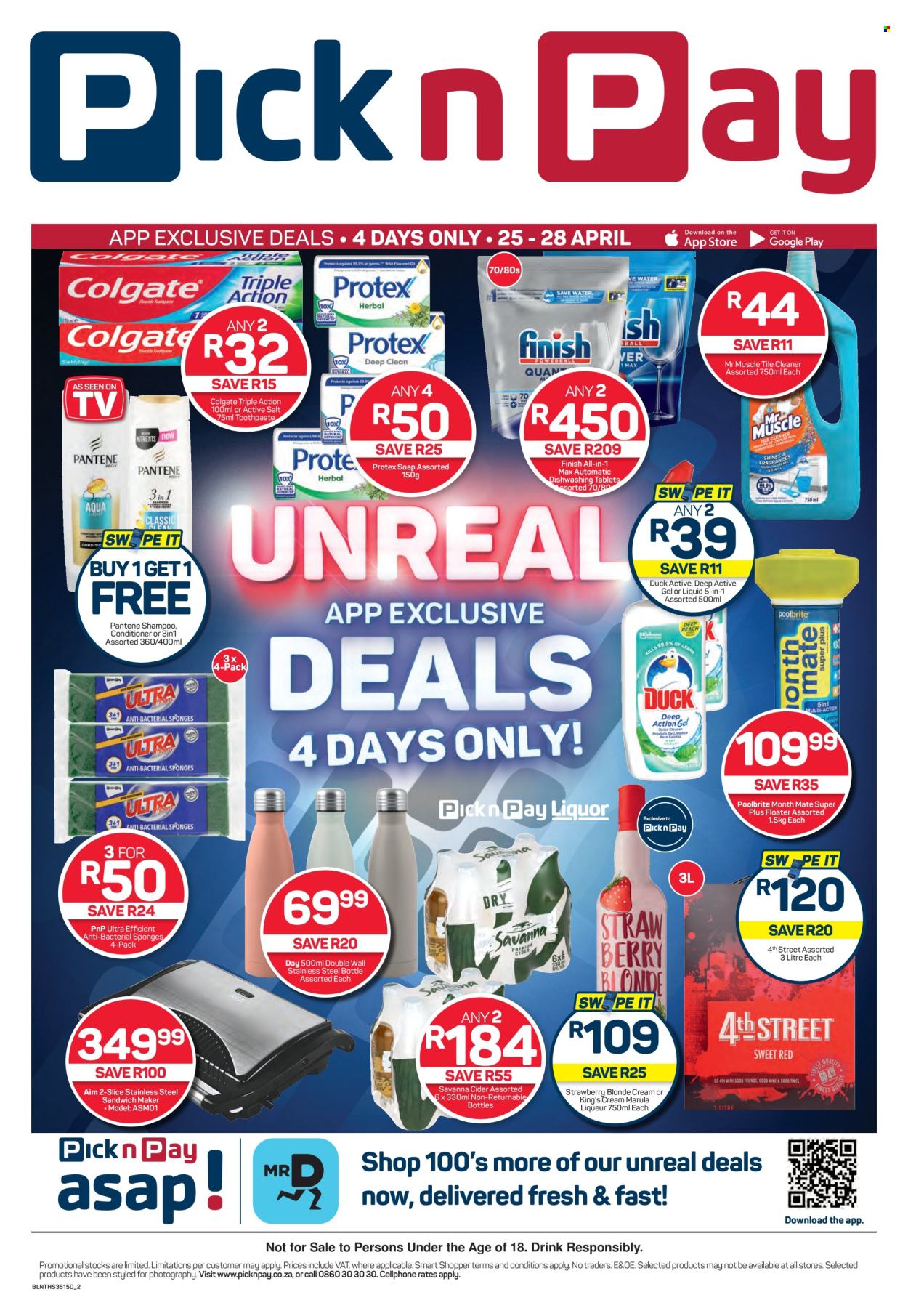 Pick n Pay specials - 04.25.2024 - 04.28.2024. 