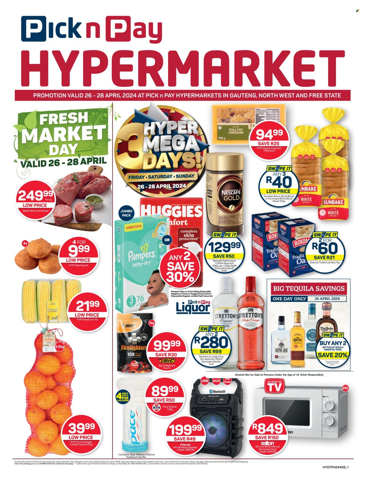 Pick n Pay Hypermarket specials - 04.26.2024 - 04.28.2024. 