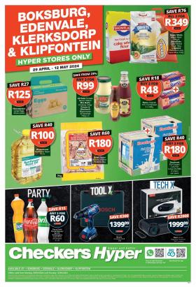 Checkers - Checkers Hyper Month End Promotion   Selected Stores