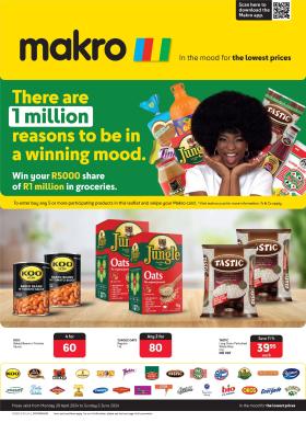 Makro - There Are 1 Million Reasons To Be In A Winning Mood