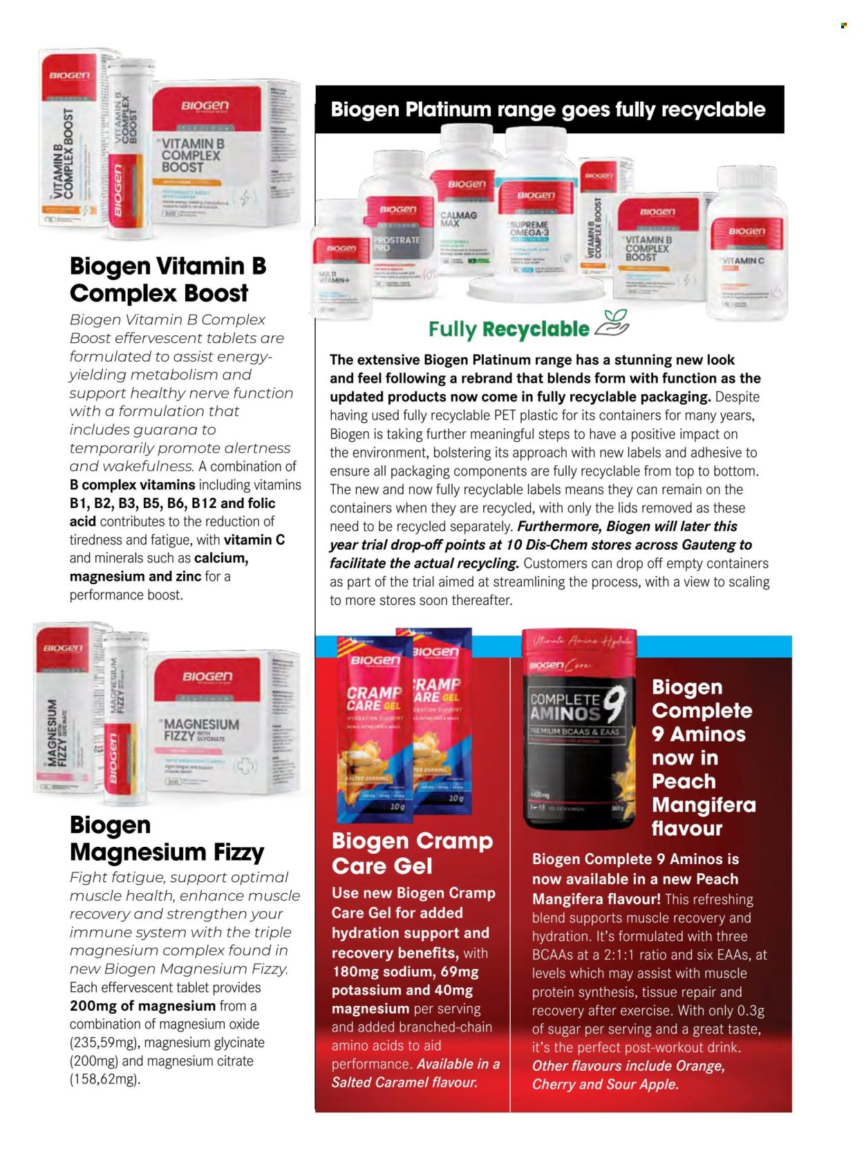 Dis-Chem specials. 