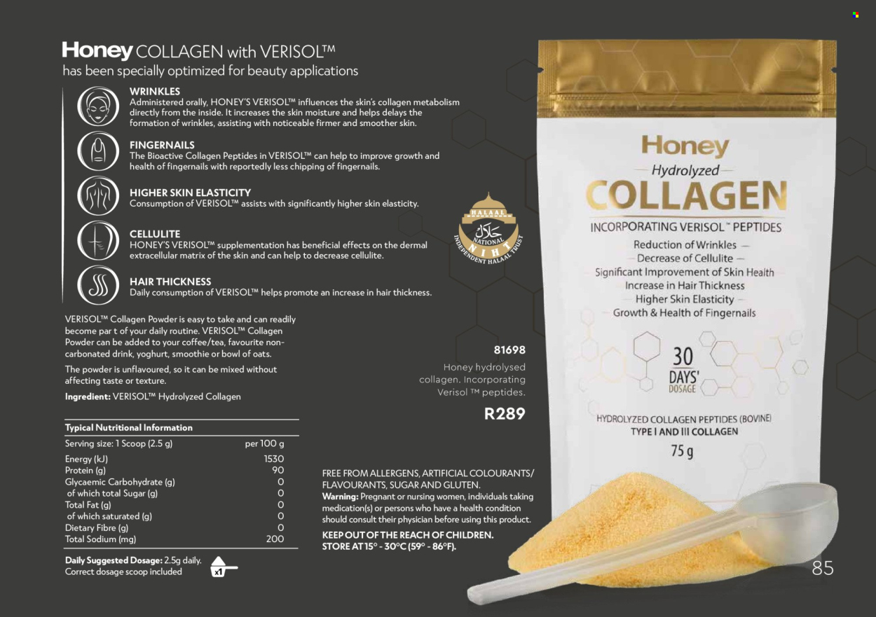 Honey specials. 
