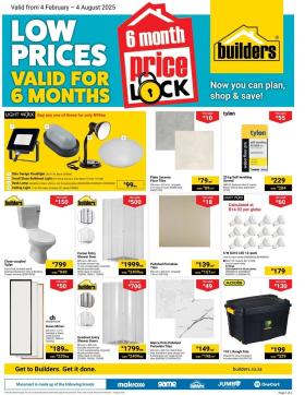 Builders - Price Lock