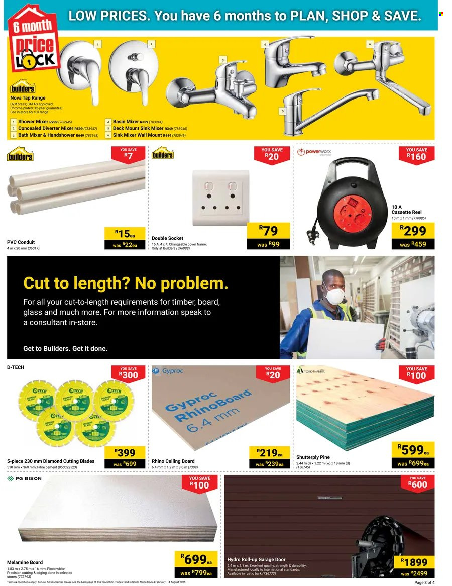 Builders specials - 02.04.2025 - 08.04.2025. 