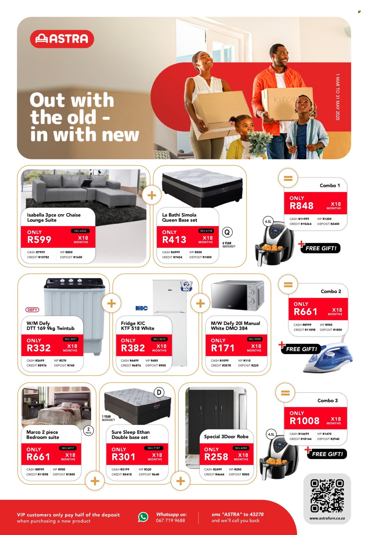 Astra Furnishers specials - 03.01.2025 - 05.31.2025. 